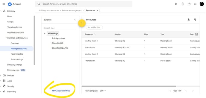 Google Workspace Adding Buildings to your Calendar